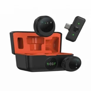 MICROFONE SATE A-MK202 LIGHTNING + USB-C PRETO