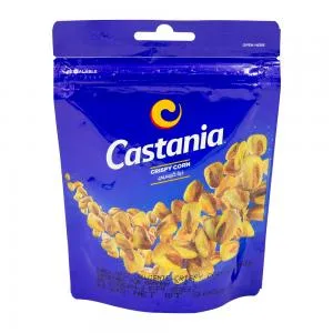 Milho Crocante Temperado Castania Pacote 90g