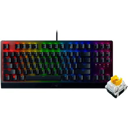 Teclado Gamer Mecanico Blackwidow V3 Tenkeyless Switch RZ03 R3M1