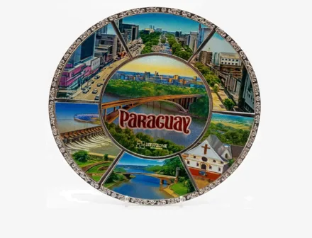 Plato Decorativo Mz 108 Paraguay