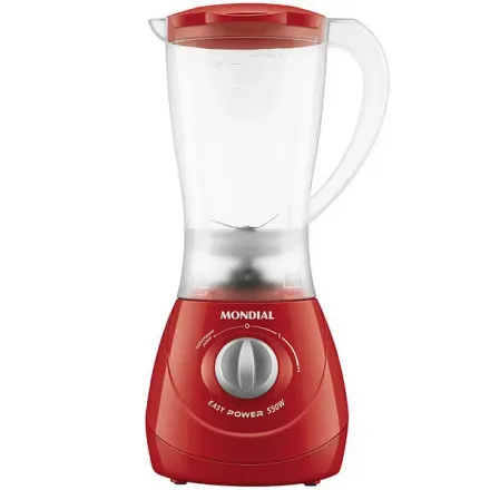 Liquidificador Mondial Easy Power 550 Watts 2 Velocidades Pulsar