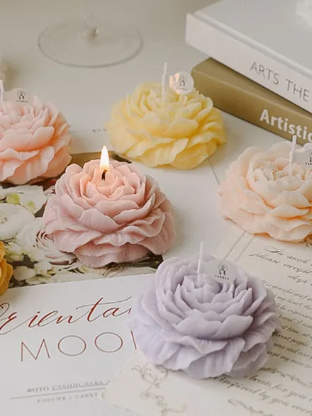 VELA AROMÁTICA FLOR