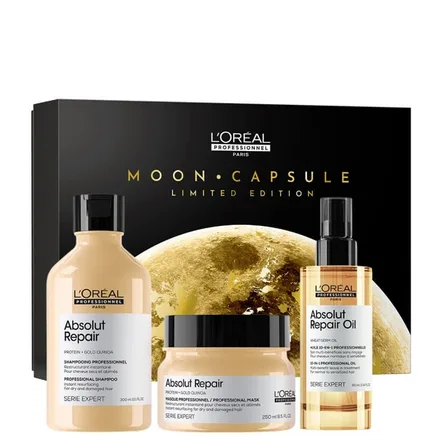 Oreal Absolut Repair Shampoo Plus Mascara Oil 250ml 300ml 90ml