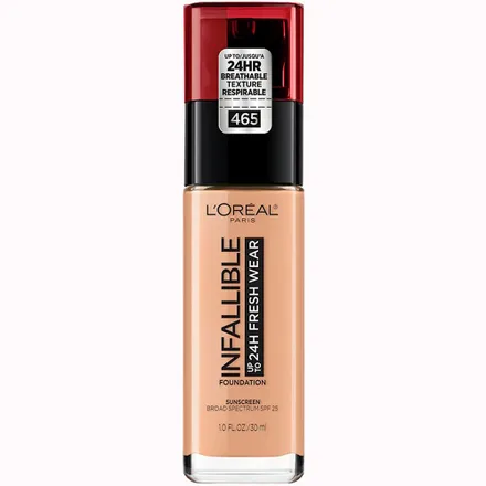 Base Liquida Oreal Infallible 465 Sand 30ml