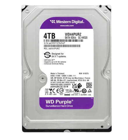 Western Digital Surv Sata 3 4TB