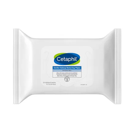 Toallitas Desmaquillantes Cetaphil Sensitive Skin 25