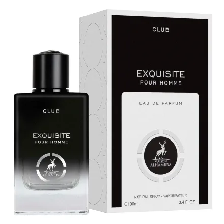 Perfume Maison Alhambra Exquisite Club Eau Parfum Masculino 100ml