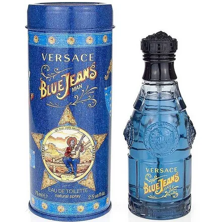 Perfume Versace Blue Jeans Edt Masculino 75ml
