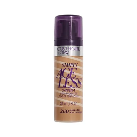 Base Covergirl Olay Simply Ageless 3 In 1 260 Classic Tan 30ml