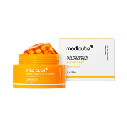 Crema Facial Medicube Kojic Acid Turmeric Vita Capsule 53g