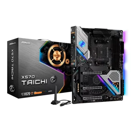 Placa Mae Asrock X570 Taichi Ddr 4 Socket AM4 Chipset Atx