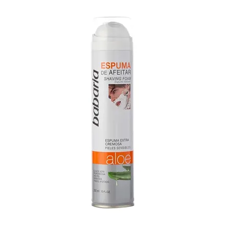 Babaria Espuma Afeitar Aloe Pieles Sensibles 300ml
