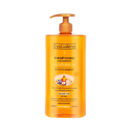 Shampoo Evoluderm Huile Precieuse 1000ml
