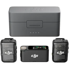 Microfone Mic 2TX Plus 1RX Charging Case