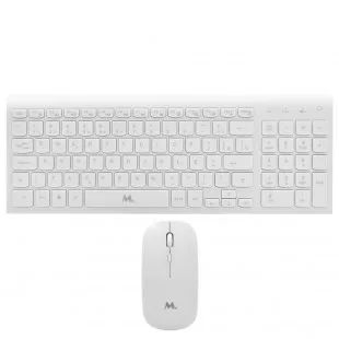 TEC/MOUSE MTEK KM-5515W PORTUGUES WIRERLESS WHITE