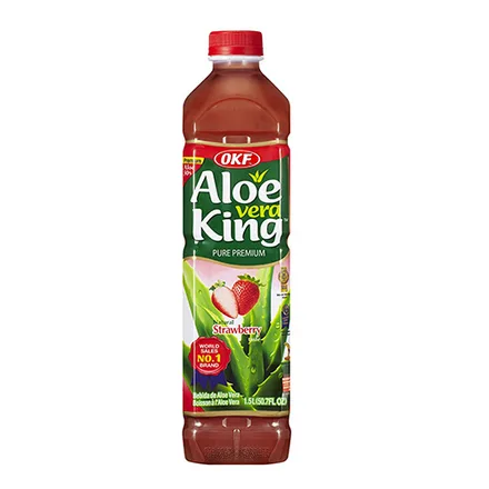 BEBIDA OKF FARMER’S ALOE VERA FRUTILLA 1.5LTS