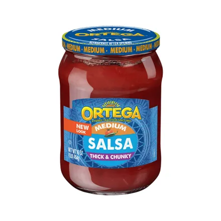 Salsa Ortega Thick Chunky Medium 454g