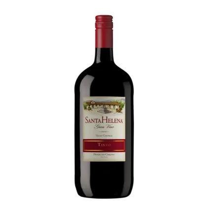 VINO CHILENO TINTO SANTA HELENA GRAN VINO 1.5 LTS