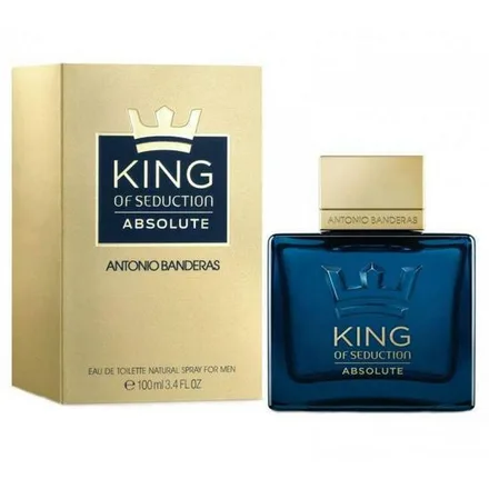 Perfume Antonio Banderas King Of Seduction Absolute Eau Toilette Masculino 100ml