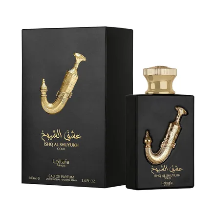 Perfume Lattafa Ishq Shuyukh Gold Eau Parfum 100ml