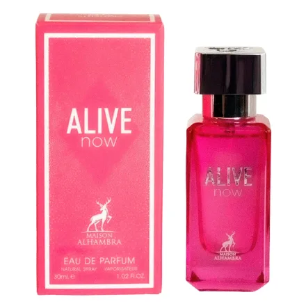 Perfume Maison Alhambra Alive Now Eau Parfum Feminino 30ml