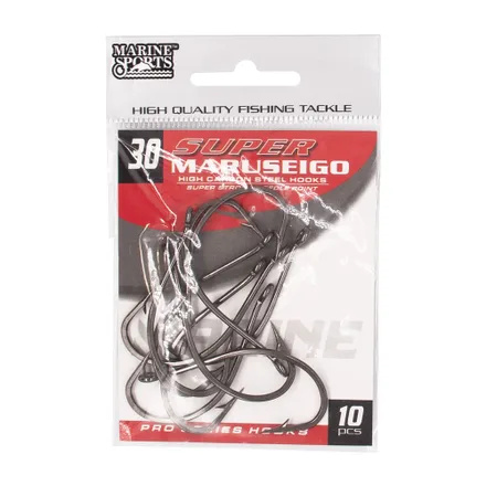 Anzuelo Marine Sports Super Maruseigo Nickel 30 10 Pcs