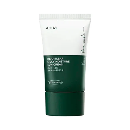 Protector Solar Anua Heartleaf Silky Moisture Spf 50 Plus 50ml