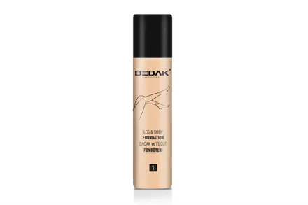 Bebak Leg Body Foundation 1 Base Maquillaje Piernas Cuerpo 75ml