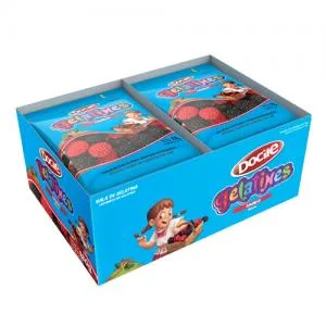 BALA DE GELATINA DOCILE AMORAS 12X15G