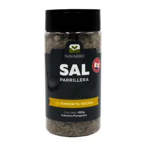 Sal Grosso Churrasco Navarro Pimenta 450g