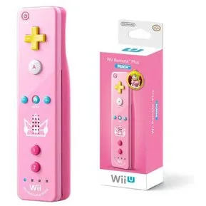 CONTROLE WIIU REMOTO MOTION PLUS ROSA