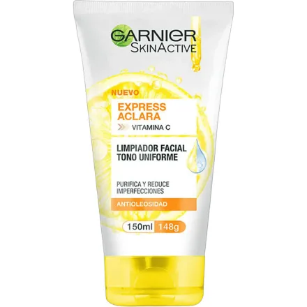 Garnier Gel Limpieza Skinactive Express Aclara Vit 150ml