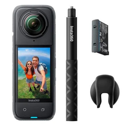 Camara Action X4 Cinsabma Travel Bundle 8K