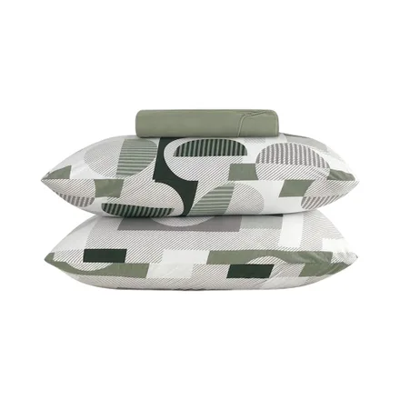 Juego Cama Altenburg Malla Hilo Peinado Queen Size 3 Piezas Surtido