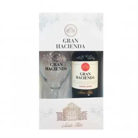 Vinho Santa Rita Gran Hacienda Pack Copa 750ml