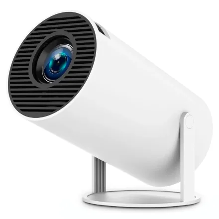 Mini Projetor Portátil MXQ HY300 Pro Full HD Bivolt - Branco