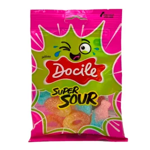 Bala Gelatina Docile Mix Super Acido 80g
