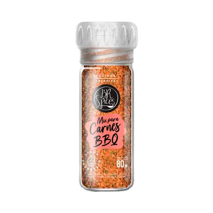 Condimento Br Spices Mix Carnes Bbq 80 Gr