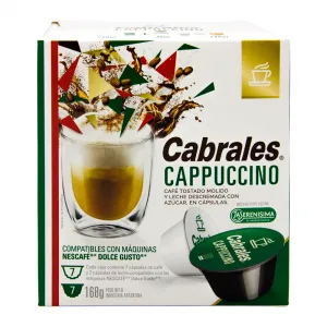 Capsulas Cafe Cabrales Capuccino Maquinas Dolce Gusto 14