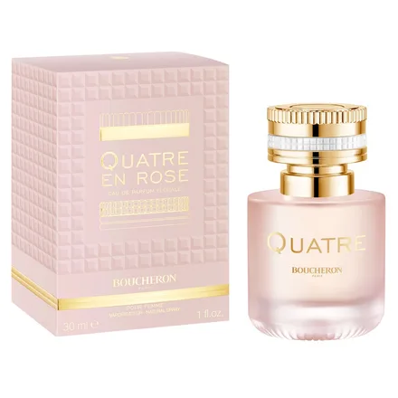 Boucheron Quatre En Rose Pour Femme Eau Parfum Florale 100ml