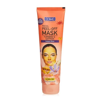 Cosmo Mascara Facial Peel Off Turmeric Saffron 150ml