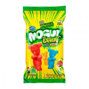 Bala Gelatina Arcor Mogul Urso Acido Extremo 50g