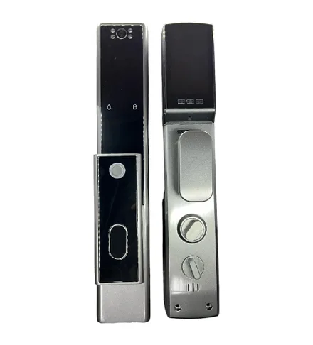 Fechadura Digital S928 1MAX Usmart Go Cartao Chave Cinz