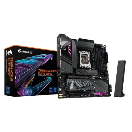 Placa Mae Gigabyte Aorus Elite 7 Socket Lga 1851 Chipset Z890 Atx