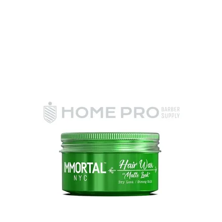 Cera Capilar Immortal Nyc Hair Wax Matte Look Dry Strong Hold 150ml