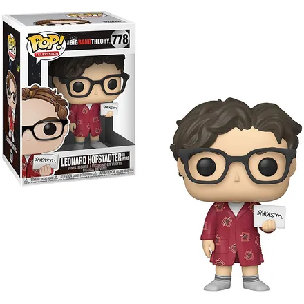 Funko Pop Television Big Bang Theory Leonard Hofstadter In Robe 778
