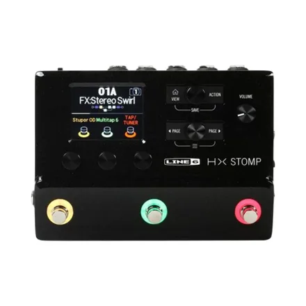 Pedalera Line 6 Hx Stomp