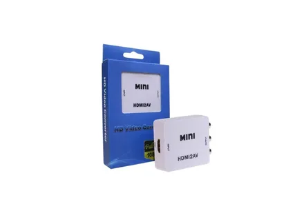 Mini Conversor Vga 2 Av