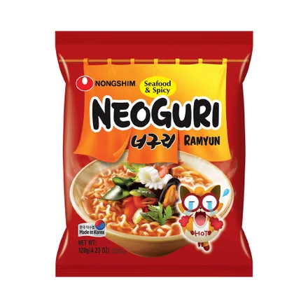 Sopa Instantanea Fideos Nongshim Seafood Spicy Ramyun 120 Gr