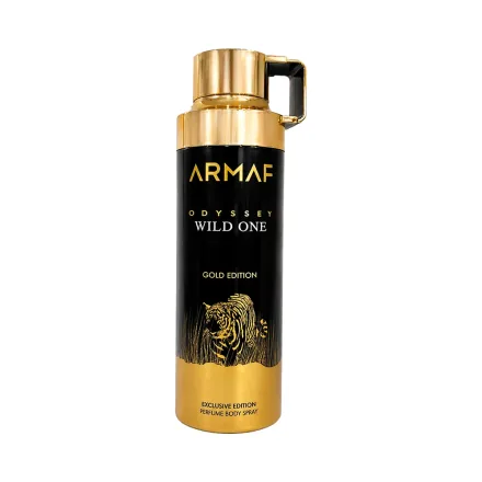 Body Spray Armaf Odyssey Wild One Gold Masculino 200ml